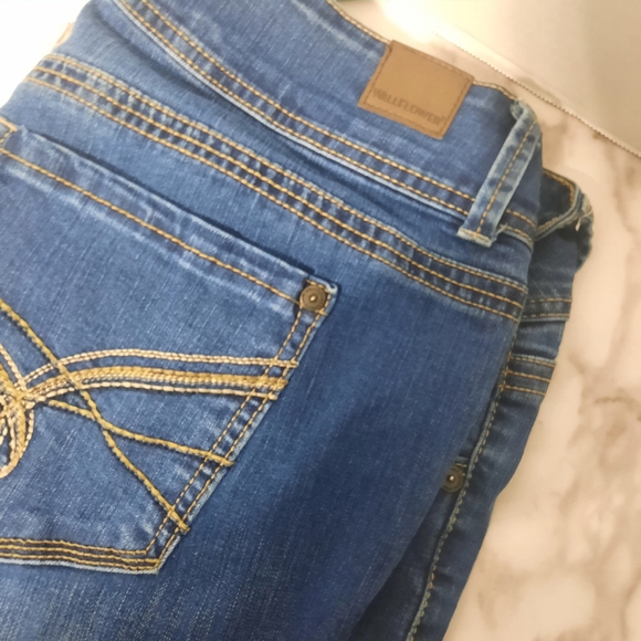 Wallflower Luscious Curvy Women's Jeans Size 17 Blue Denim Boot Cut 34x31 - Picture 2 of 10